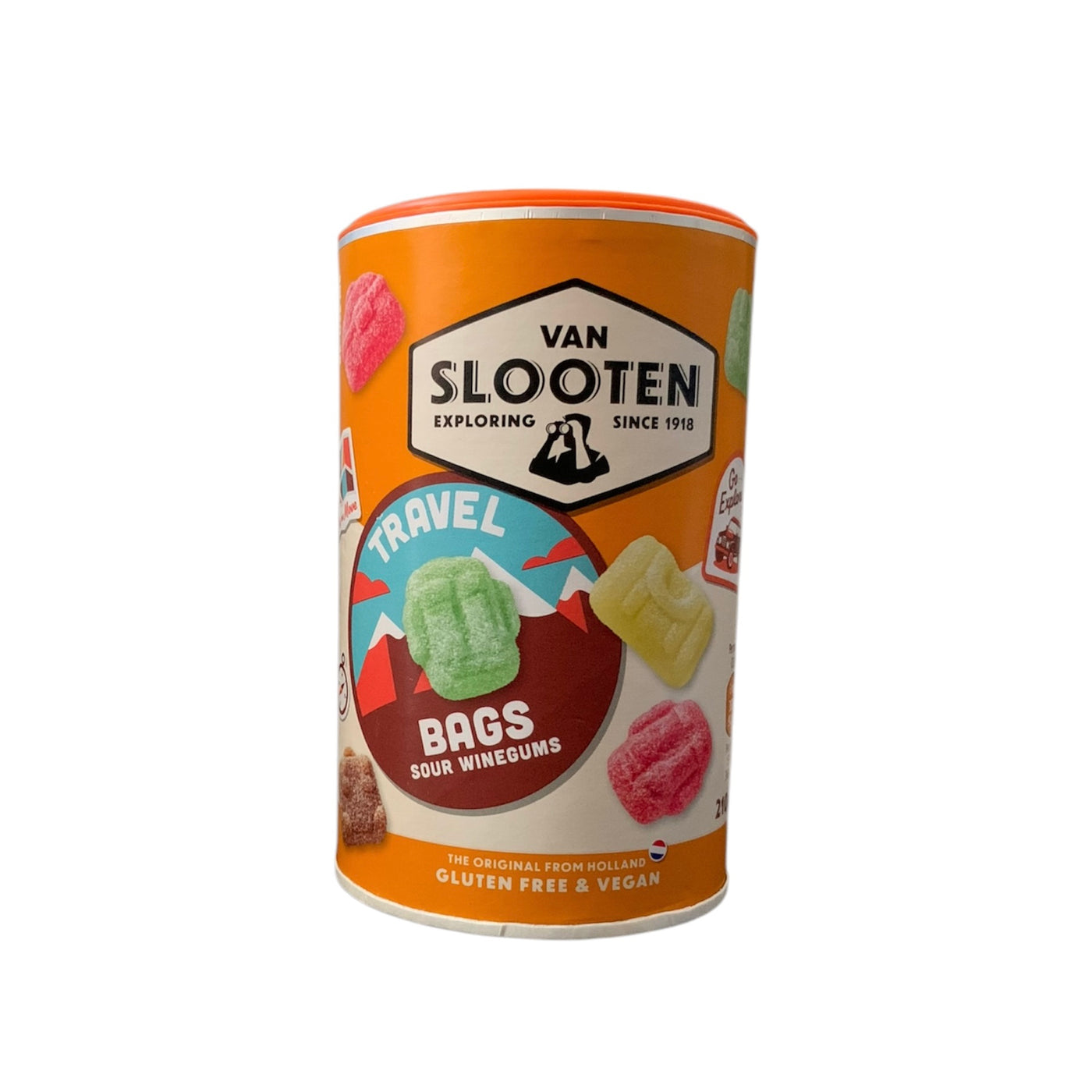 Van Slooten Bags, sauer fruchtig, Dose orange